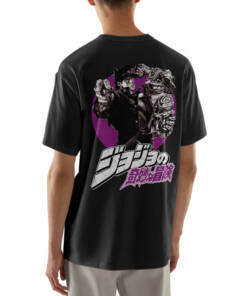 Jotaro Kujo Hand-Printed T-Shirts