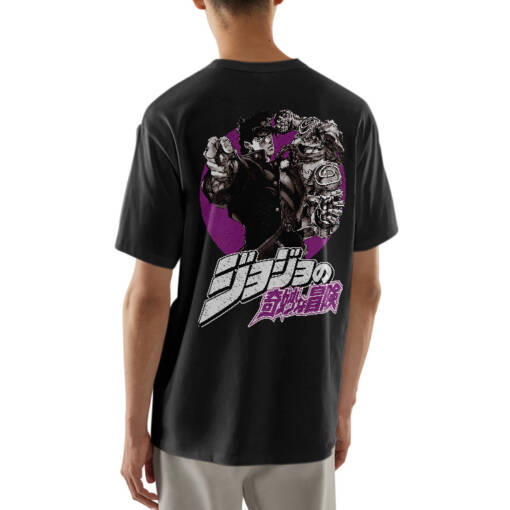 Jotaro Kujo Hand-Printed T-Shirts