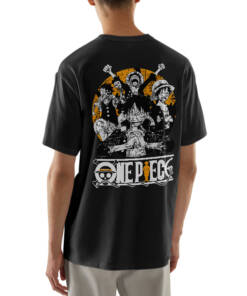Luffy Hand-Printed T-Shirts