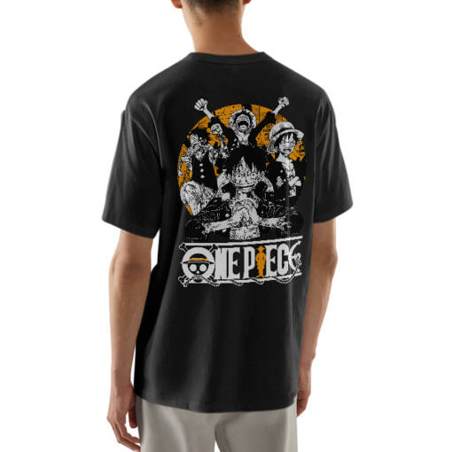 Luffy Hand-Printed T-Shirts