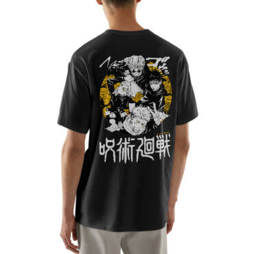 Jujutsu Kaisen Hand-Printed T-Shirts