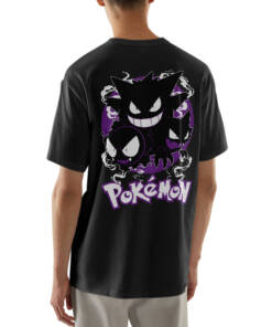 Gengar Hand-Printed T-Shirts