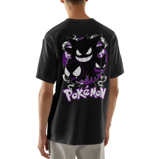 Gengar Hand-Printed T-Shirts