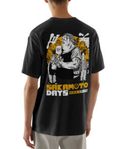 Sakamoto Days Hand-Printed T-Shirts
