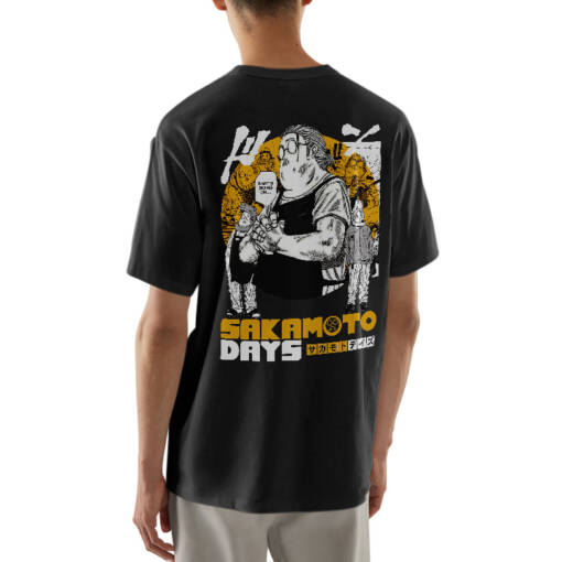 Sakamoto Days Hand-Printed T-Shirts