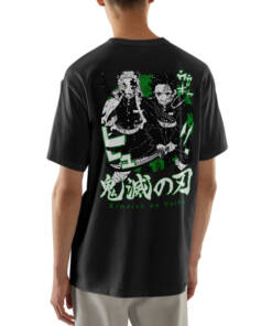 Demon Slayer Hand-Printed T-Shirts