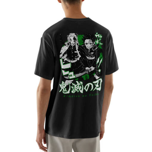 Demon Slayer Hand-Printed T-Shirts