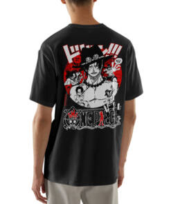 Portgas D. Ace Hand-Printed T-Shirts
