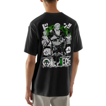 Roronoa Zoro Hand-Printed T-Shirts