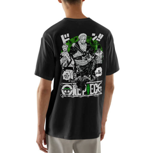 Roronoa Zoro Hand-Printed T-Shirts