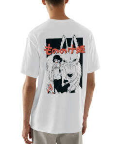 Princess Mononoke Hand-Printed T-Shirts