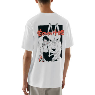 Princess Mononoke Hand-Printed T-Shirts