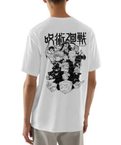 Jujutsu Kaisen Hand-Printed T-Shirts