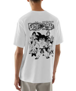 Dragon Ball Z Hand-Printed T-Shirts